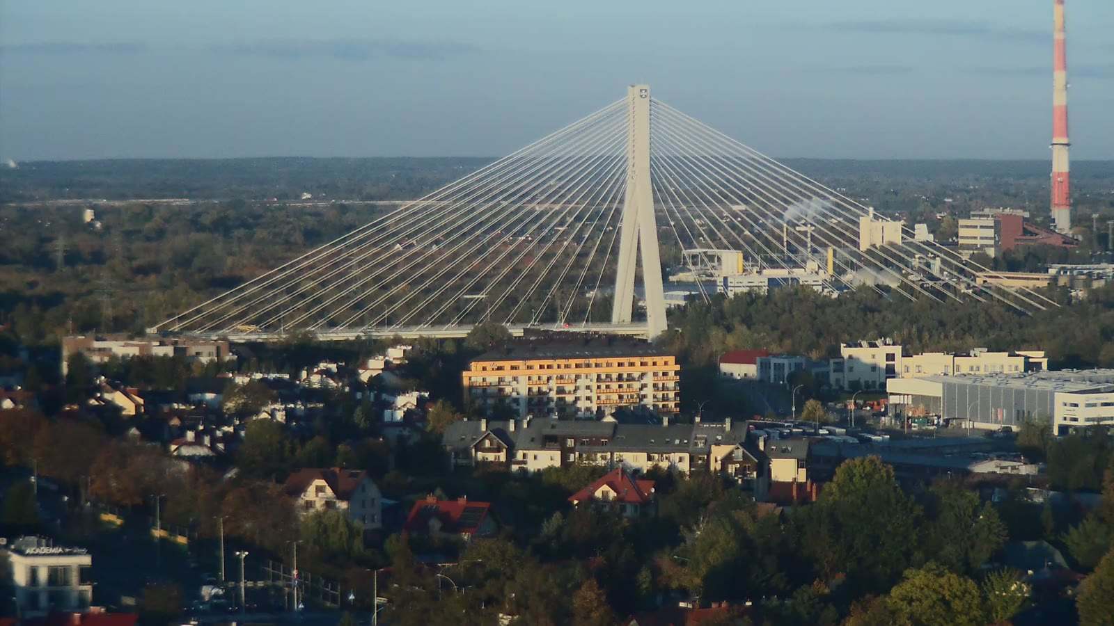 Widok z kamery Most Mazowieckiego w Rzeszowie