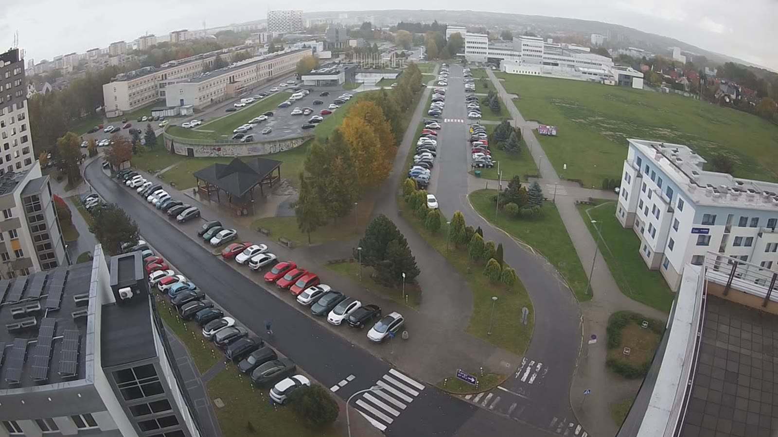 Widok z kamery Politechnika Rzeszowska w Rzeszowie